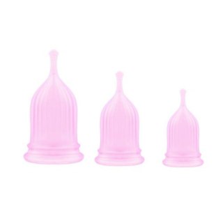 Elys - Zestaw 3 kubeczków menstruacyjnych - Coppette mestruali Safe & Dry