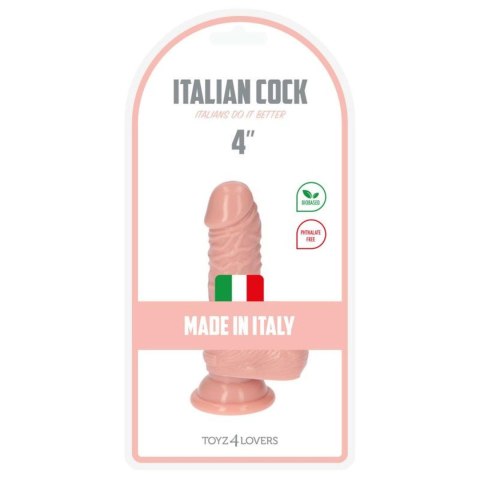 Dildo-Italian Cock 4""Flesh Dildo-Italian Cock 4""Flesh