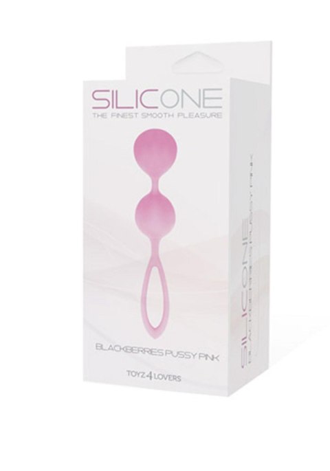 Kulki-PALLINE BLACKBERRIES PUSSY SILICONE PINK Kulki-PALLINE BLACKBERRIES PUSSY SILICONE PINK