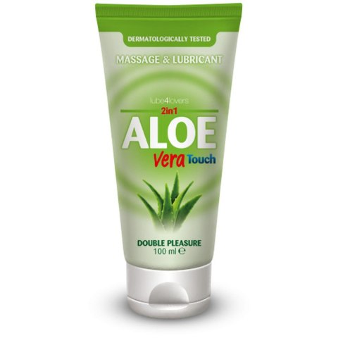Lube4lovers - Żel na bazie wody - ALOE VERA TOUCH GEL 100 ml Lube4lovers - Żel na bazie wody - ALOE VERA TOUCH GEL 100 ml