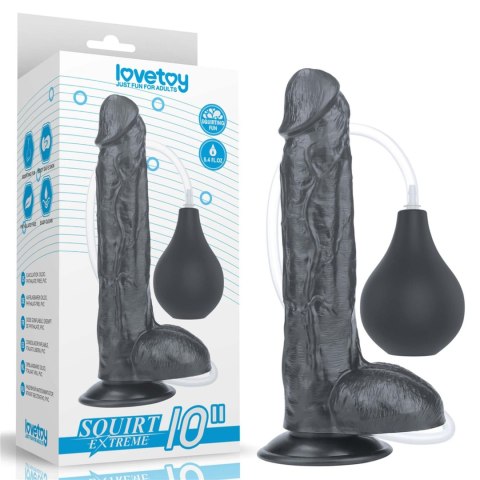 10'' Squirt Extreme Dildo - Black 10'' Squirt Extreme Dildo - Black
