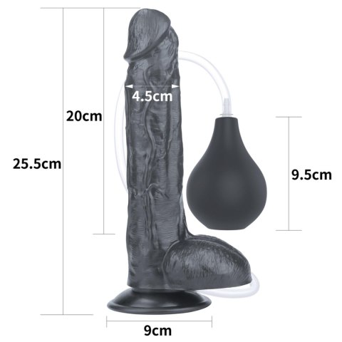 10'' Squirt Extreme Dildo - Black 10'' Squirt Extreme Dildo - Black