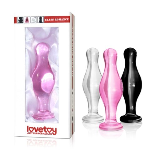 4.5"" Glass Romance Pink 4.5"" Glass Romance Pink