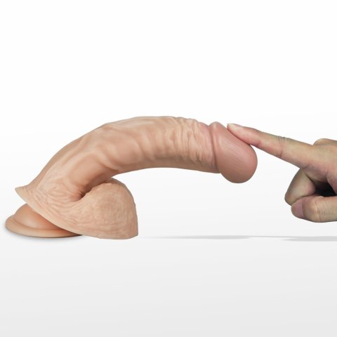 8.5"" Real Extreme Vibrating Dildo Flesh 8.5"" Real Extreme Vibrating Dildo Flesh
