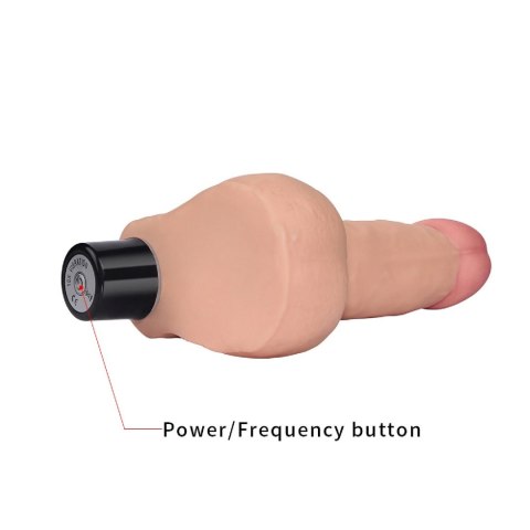 8"" REAL SOFTEE Vibrating Dildo 8"" REAL SOFTEE Vibrating Dildo