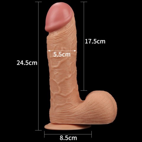 9"" Legendary King Sized Realistic Dildo 9"" Legendary King Sized Realistic Dildo