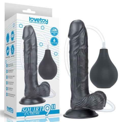 9'' Squirt Extreme Dildo - Black 9'' Squirt Extreme Dildo - Black