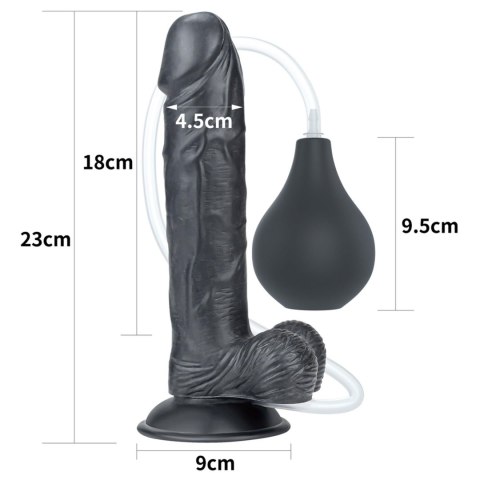 9'' Squirt Extreme Dildo - Black 9'' Squirt Extreme Dildo - Black