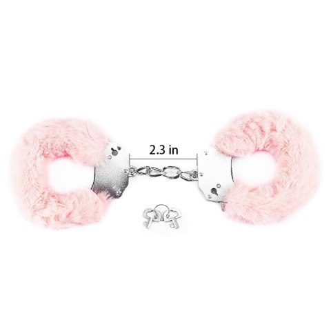 Fetish Pleasure Fluffy Handcuffs Pink Fetish Pleasure Fluffy Handcuffs Pink