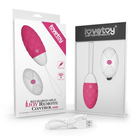 IJOY Wireless Remote Control Rechargeable Egg Pink IJOY Wireless Remote Control Rechargeable Egg Pink