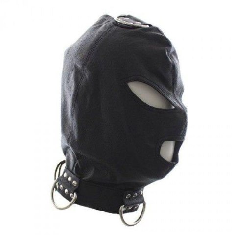 Maska-Bondage Hook Mask+Collar BLACK Maska-Bondage Hook Mask+Collar BLACK