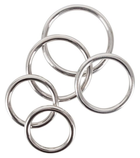 Bad Kitty Set of 5 Metal Rings Bad Kitty Set of 5 Metal Rings