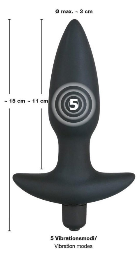 Black Velvet Vibr.Medium Plug Black Velvet Vibr.Medium Plug