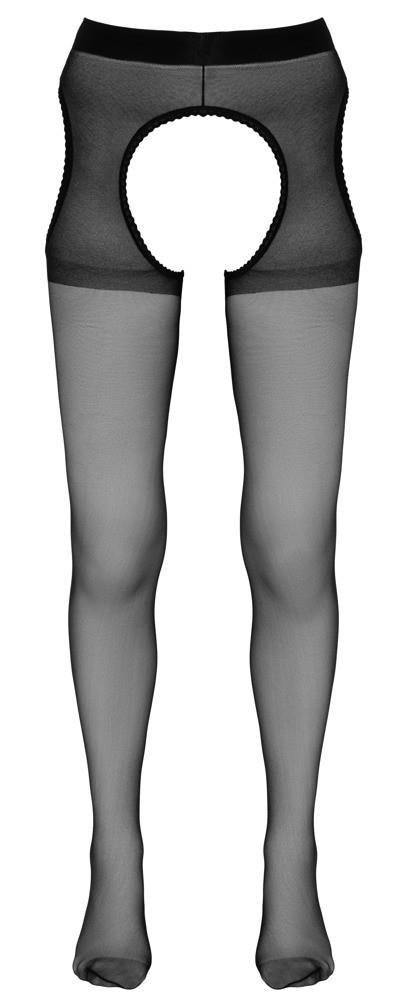Cottelli - Rajstopy - Sex Tights black L/XL Cottelli - Rajstopy - Sex Tights black L/XL