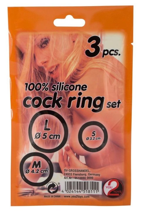 Silicone Cock Ring set 3 pcs Silicone Cock Ring set 3 pcs