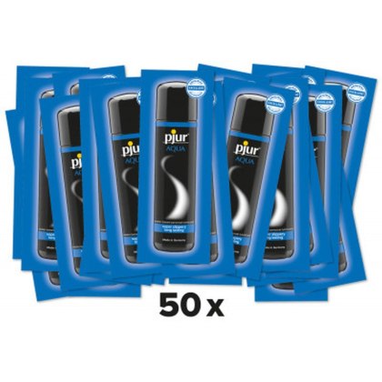Pjur - Żel na bazie wody - pakiet 50 szt. po 1,5 ml - pjur Aqua waterbased