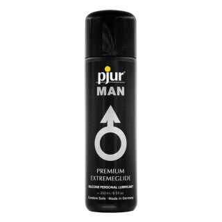 Pjur - Lubrykant na bazie silikonu - pjur MAN extremeglide 250ml silicone-based