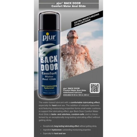Pjur - Żel analny - pjur backdoor Comfort glide 100 ml - waterbased with hyaluronan Pjur - Żel analny - pjur backdoor Comfort glide 100 ml - waterbased with hyaluronan