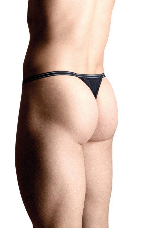 Softline - Stringi - Mens thongs 4491 - black S/L Softline - Stringi - Mens thongs 4491 - black S/L