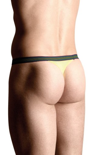 Softline - Stringi - Mens thongs 4496 - yellow M/L