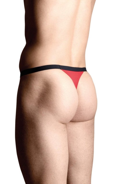 Softline - Stringi - Mens thongs 4497 - red S/L