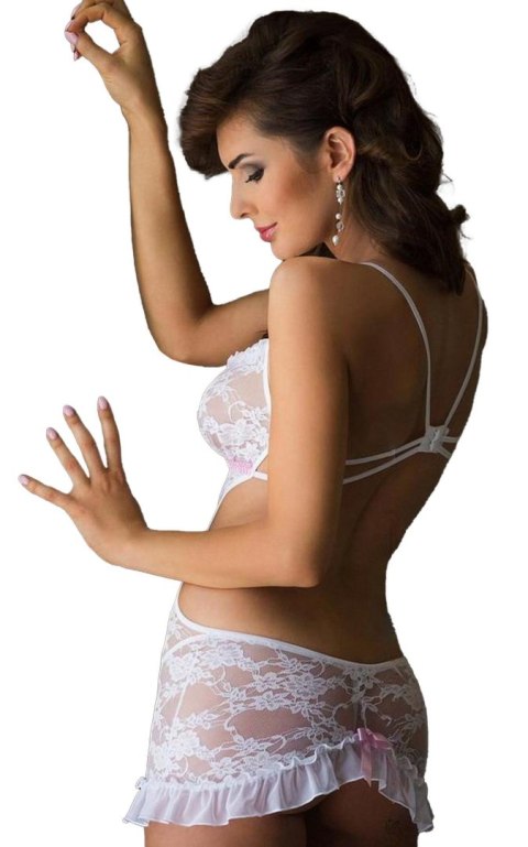 Softline - Babydoll - Agnese - white M/L