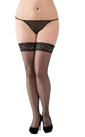 Softline - Pończochy - Stockings 5514 - Plus Size - black 2XL
