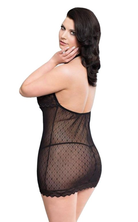 Softline - Babydoll - XTess - Plus Size - black XL