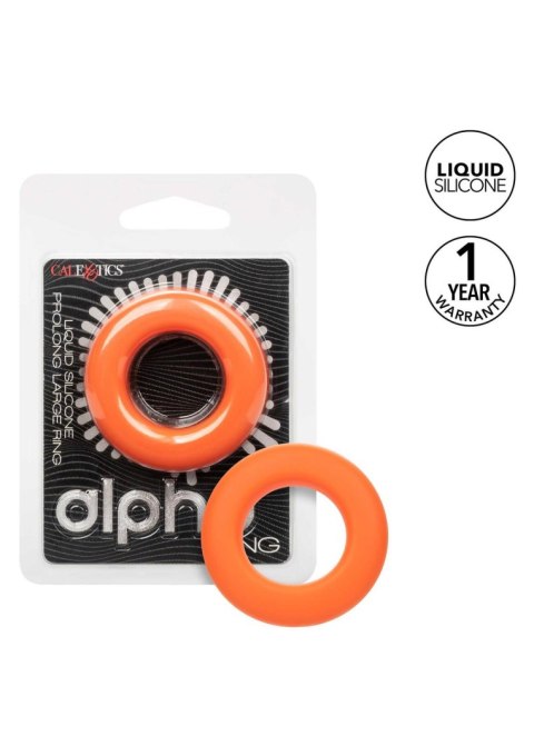 Alpha Prolong Large Ring Orange Alpha Prolong Large Ring Orange