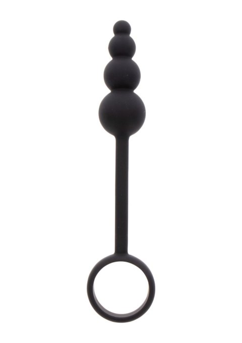 Anal Snake Plug & Penis Ring Black Anal Snake Plug & Penis Ring Black