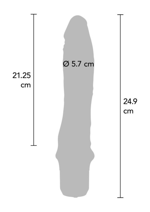 Classic Large Vibrator Black Classic Large Vibrator Black