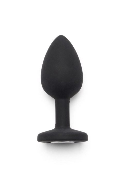 Korek analny z kryształkiem - Diamond Booty Jewel Small Black Korek analny z kryształkiem - Diamond Booty Jewel Small Black