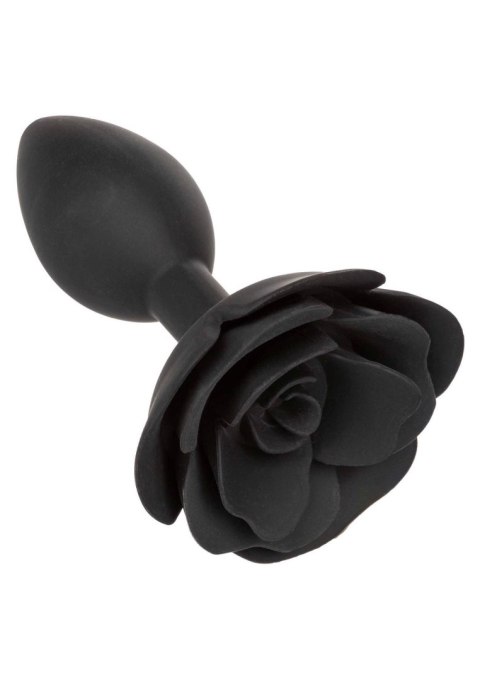 Large Rose Anal Plug Black Large Rose Anal Plug Black