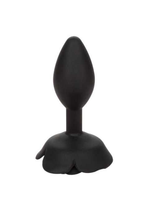 Large Rose Anal Plug Black Large Rose Anal Plug Black