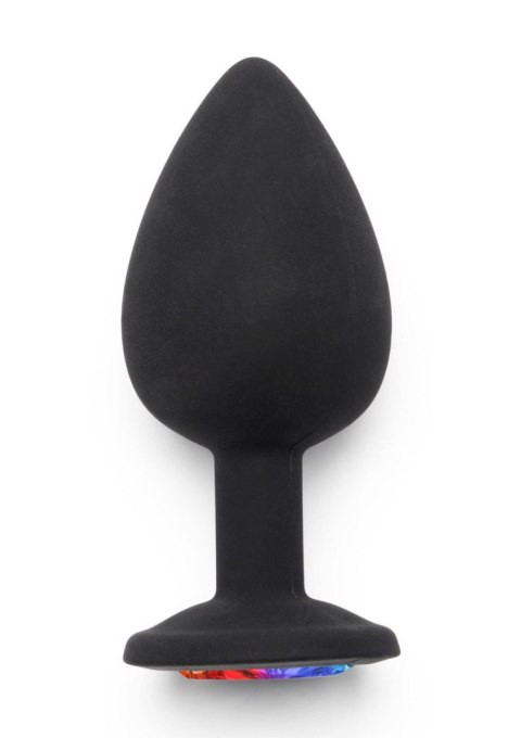 Rainbow Booty Jewel Large Black Rainbow Booty Jewel Large Black