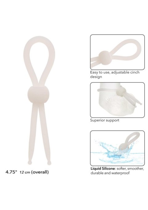 Silicone Lasso White Silicone Lasso White