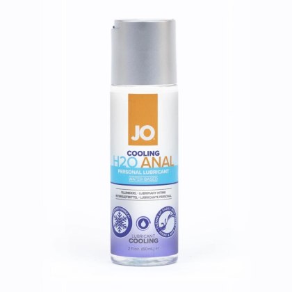 System JO - Lubrykant analny chłodzący - Anal H2O Glijmiddel Koel 60 ml