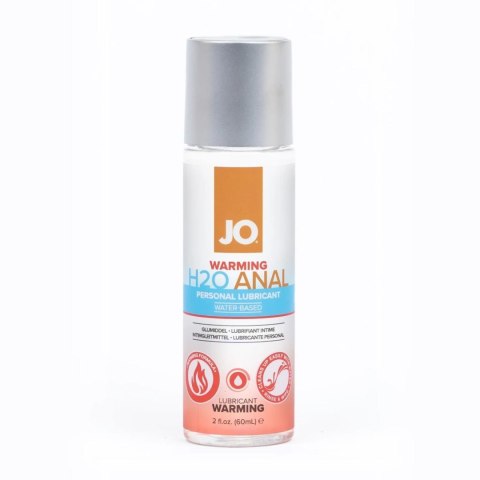 System JO - Lubrykant analny rozgrzewający - Anal H2O Glijmiddel Warm 60 ml System JO - Lubrykant analny rozgrzewający - Anal H2O Glijmiddel Warm 60 ml