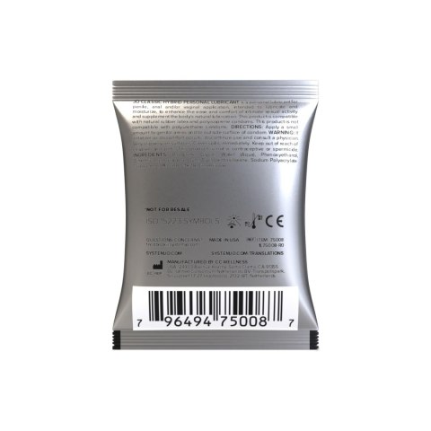 System JO - Lubrykant hybrydowy - Sachet Classic Hybrid 5 ml System JO - Lubrykant hybrydowy - Sachet Classic Hybrid 5 ml