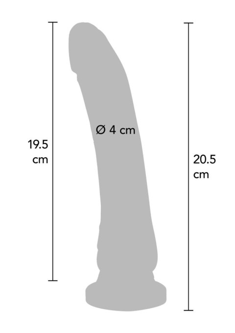 Wibrator 20,5 cm - Dong Vibrating Light skin tone Wibrator 20,5 cm - Dong Vibrating Light skin tone