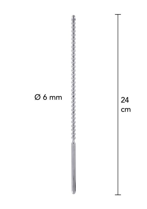 Dip Stick Ribbed 6 mm Silver Dip Stick Ribbed 6 mm Silver