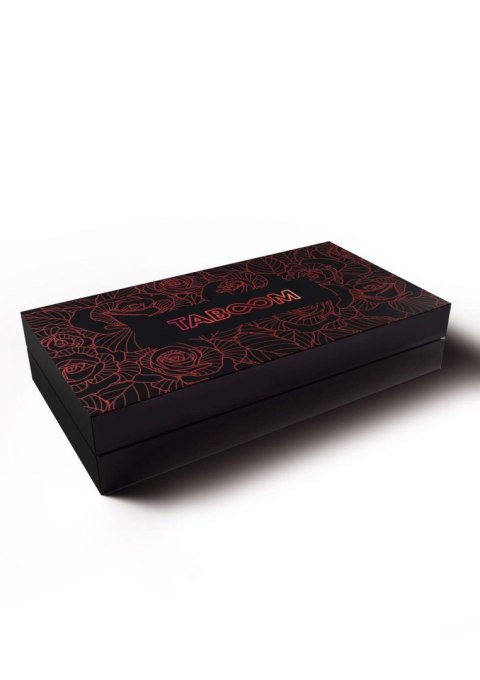 Kajdanki na kostki - Róża - Wild Roses Ankle Cuffs Black Kajdanki na kostki - Róża - Wild Roses Ankle Cuffs Black