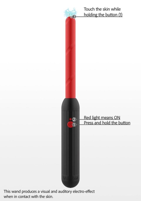 Prick Stick Electro Shock Wand Black Prick Stick Electro Shock Wand Black
