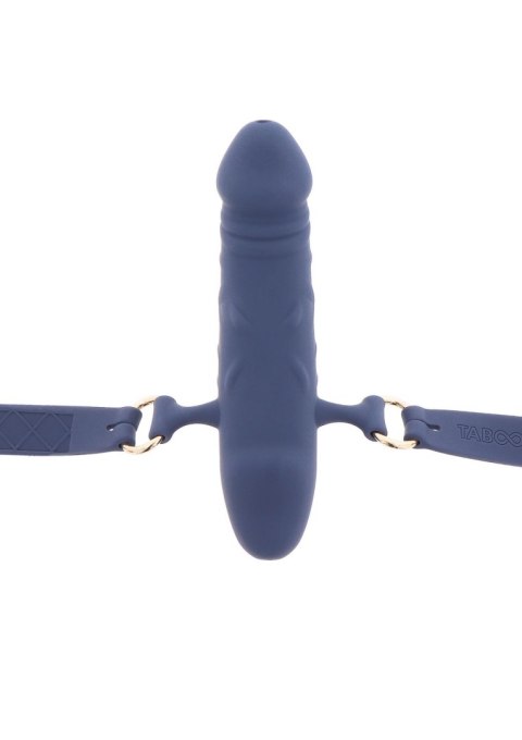 Taboom - Silicone Breathable Penis Gag Blue Taboom - Silicone Breathable Penis Gag Blue