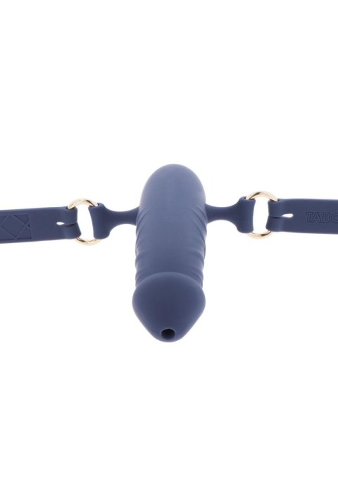Taboom - Silicone Breathable Penis Gag Blue Taboom - Silicone Breathable Penis Gag Blue