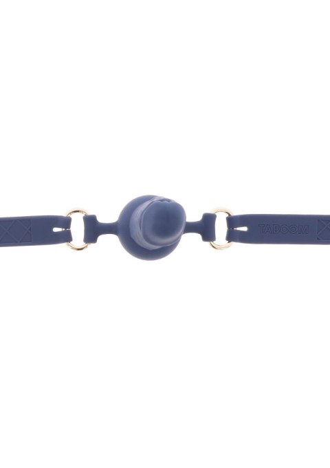 Silicone Penis Ball Gag Blue Silicone Penis Ball Gag Blue