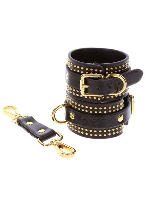 Studded Wrist Cufs Set Black Studded Wrist Cufs Set Black