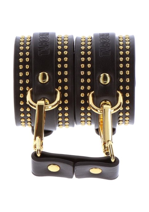 Studded Wrist Cufs Set Black Studded Wrist Cufs Set Black