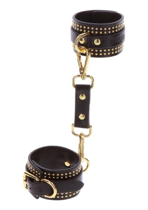 Studded Wrist Cufs Set Black Studded Wrist Cufs Set Black