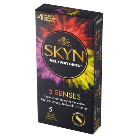 Prezerwatywy - SKYN 5 SENSES 5 szt Prezerwatywy - SKYN 5 SENSES 5 szt